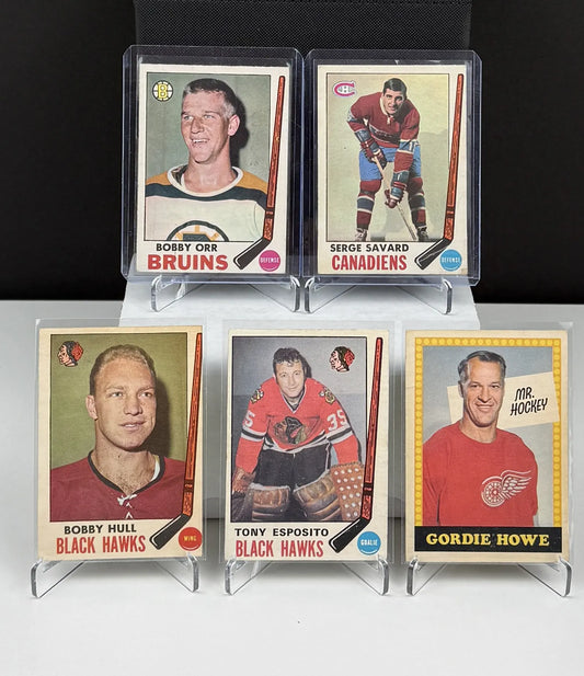 1969-70 O-Pee-Chee Hockey – Complete Set (231 Cards) – Good Condition