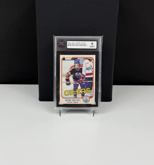 1981-82 O-Pee-Chee #106 Wayne Gretzky KSA 9 MINT