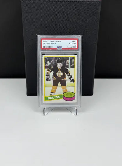 1980 O-Pee-Chee #140 Ray Bourque Rookie Card PSA 6 EX-MT
