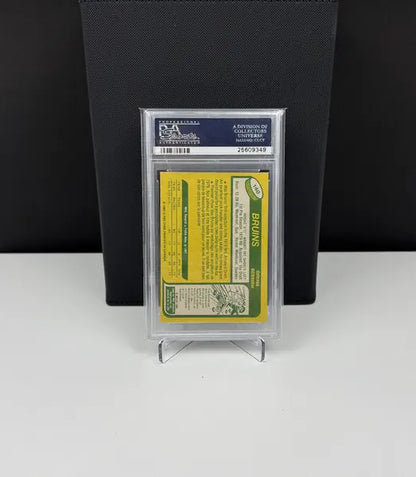 1980 O-Pee-Chee #140 Ray Bourque Rookie Card PSA 7 OC