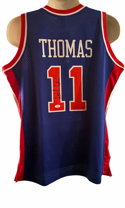 Isiah Thomas – Jersey Swingman Mitchell & Ness Detroit Pistons Autographié – JSA Witnessed