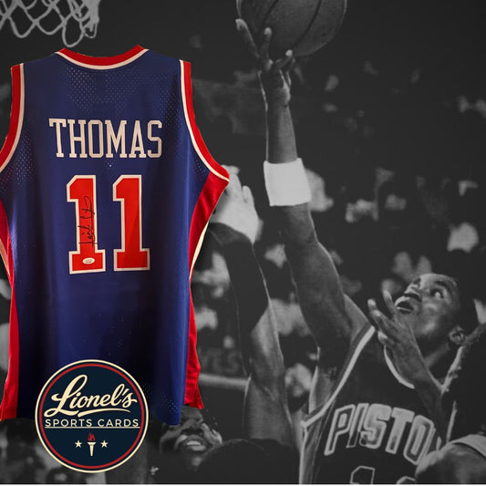 Isiah Thomas – Jersey Swingman Mitchell & Ness Detroit Pistons Autographié – JSA Witnessed