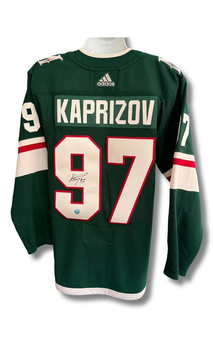 Kirill Kaprizov – Jersey Adidas autographié – Minnesota Wild
