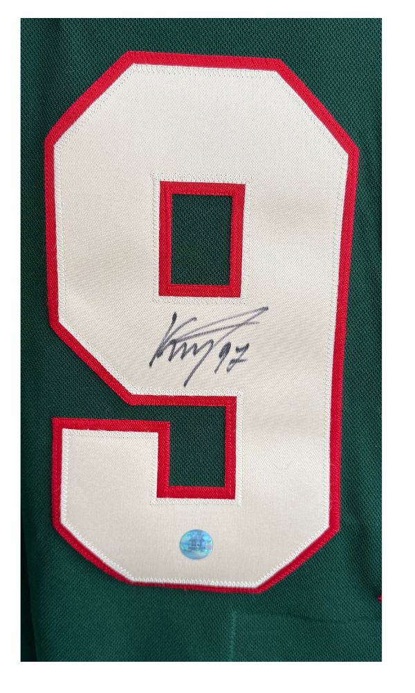 Kirill Kaprizov – Jersey Adidas autographié – Minnesota Wild