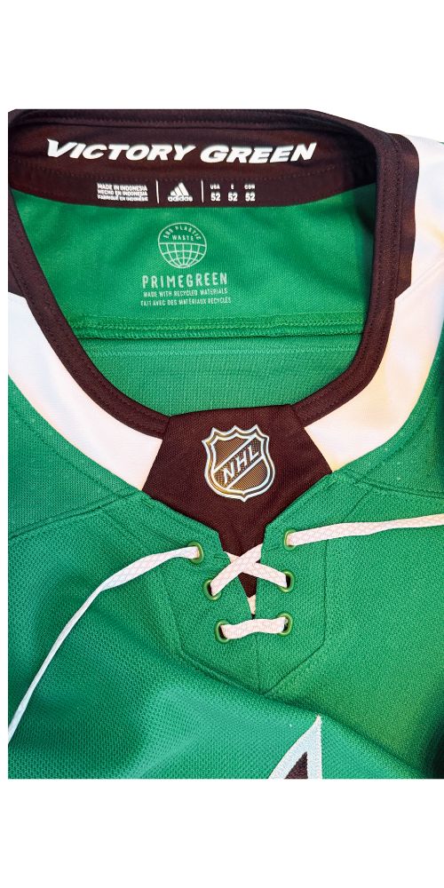 Joe Pavelski – Chandail Adidas Authentic Primegreen Vert Dallas Stars Autographié – AJ Sports Authentique
