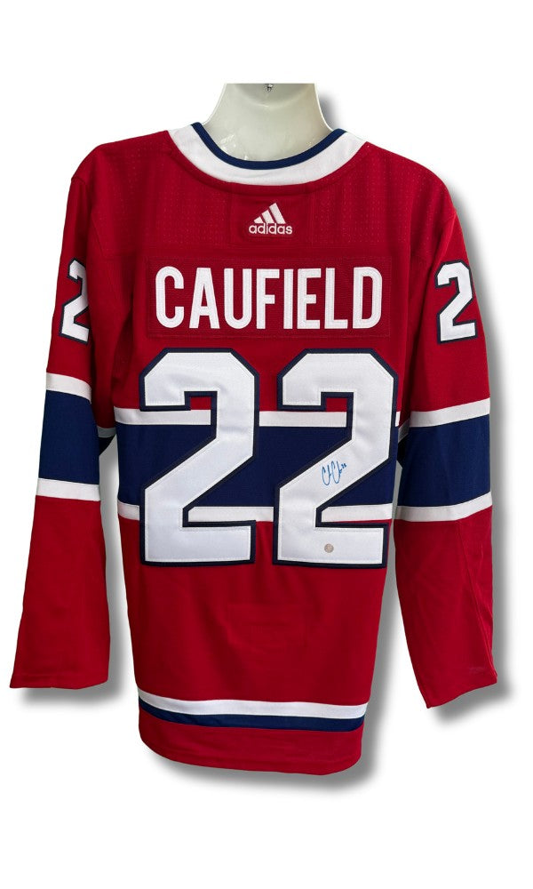 Cole Caufield –  Adidas Authentic Primegreen (Années Recrue) Autographié –  Frameworth