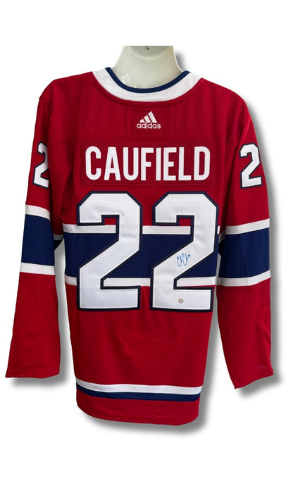 Cole Caufield –  Adidas Authentic Primegreen (Années Recrue) Autographié –  Frameworth