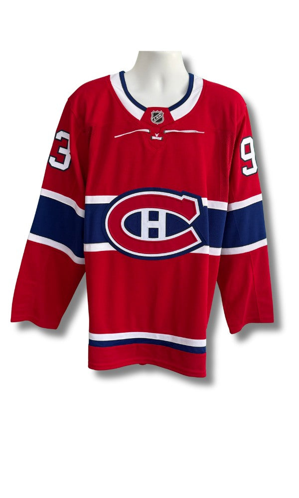 Ivan Demidov Chandail Fanatics Premium Rouge – (Année Recrue) – Autographié AJ Sports