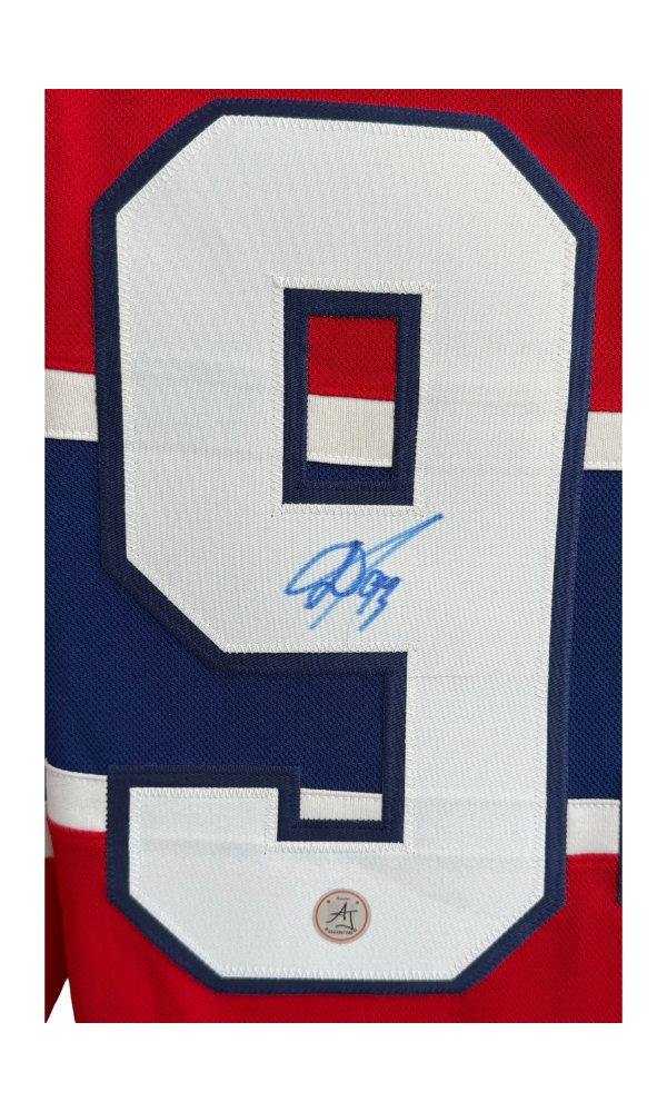 Ivan Demidov Chandail Fanatics Premium Rouge – (Année Recrue) – Autographié AJ Sports