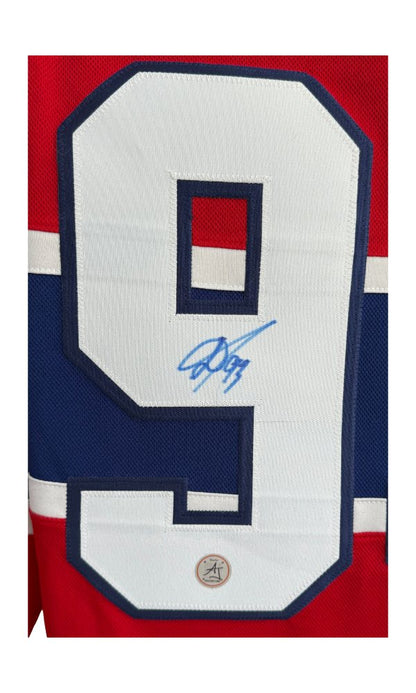 Ivan Demidov Chandail Fanatics Premium Rouge – (Année Recrue) – Autographié AJ Sports