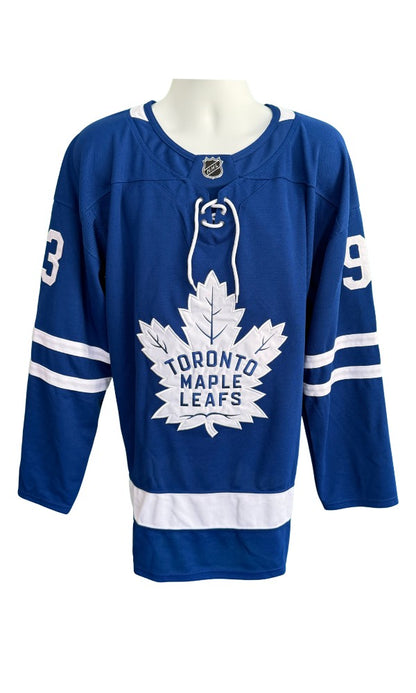 Doug Gilmour – Chandail Fanatics Bleu Home Autographié – Beckett Authentique