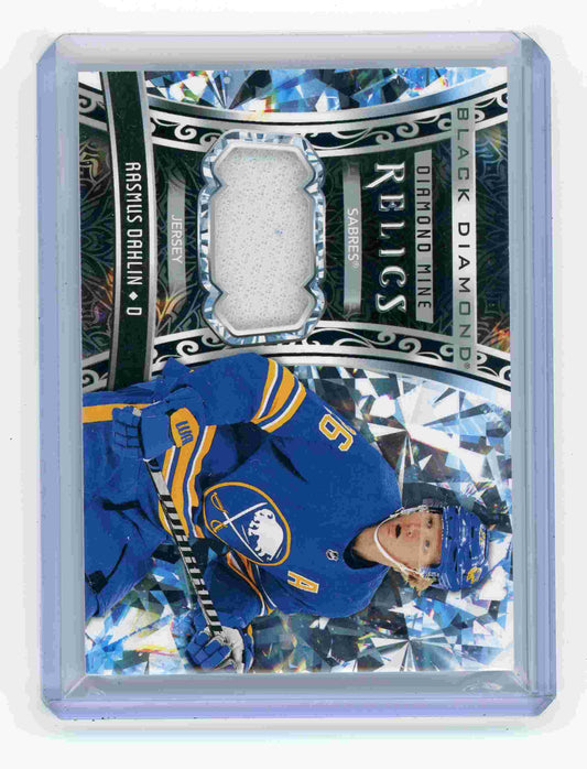 2022-23 Upper Deck Black Diamond – Rasmus Dahlin Diamond mine Relics Jersey DMR-RD