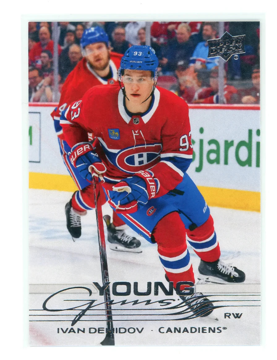 2025-26 Upper Deck Series 1 Young Guns #205 Ivan Demidov – Montreal Canadiens