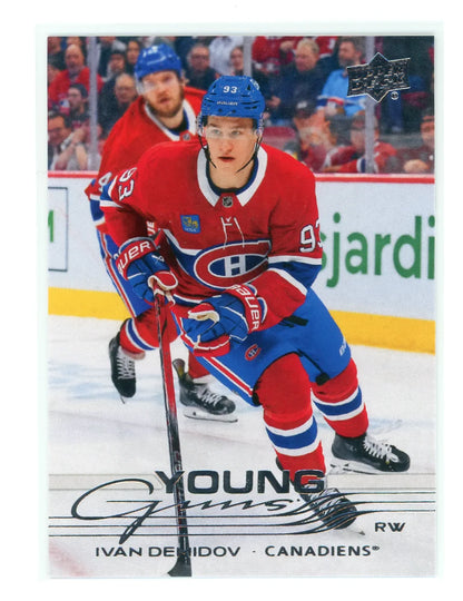 2025-26 Upper Deck Series 1 Young Guns #205 Ivan Demidov – Montreal Canadiens
