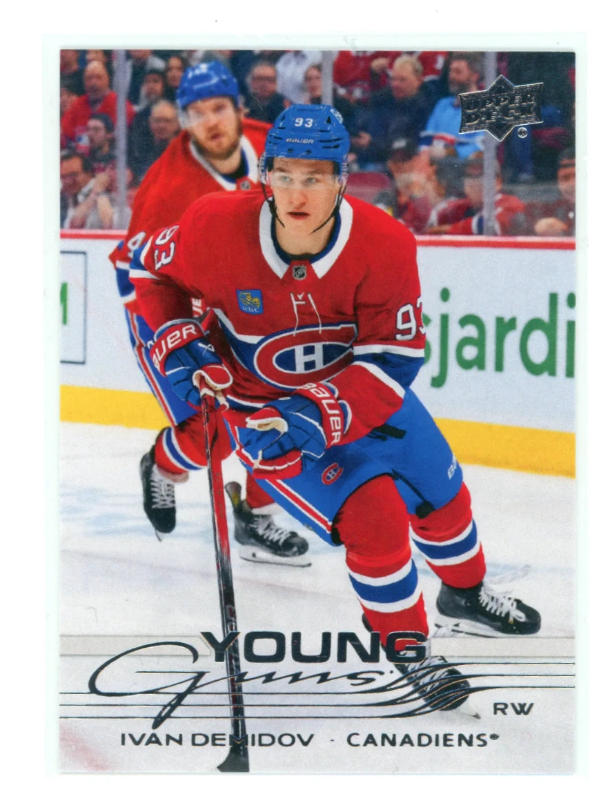 2025-26 Upper Deck Series 1 Young Guns #205 Ivan Demidov – Montreal Canadiens