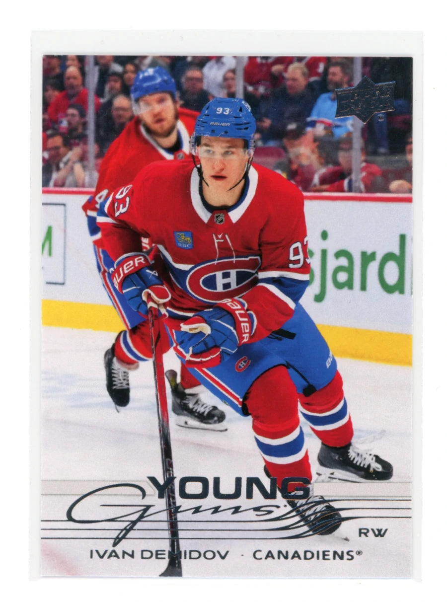 2025-26 Upper Deck Series 1 Young Guns #205 Ivan Demidov – Montreal Canadiens