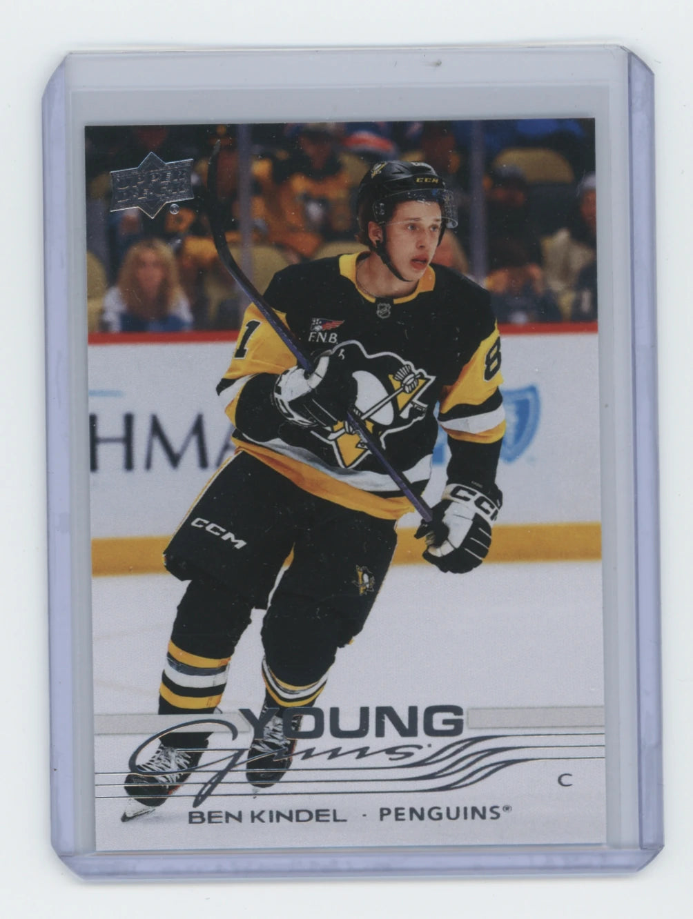 2025-26 Upper Deck Series 2 Young Guns #453 Ben Kindel – Pittsburgh Penguins