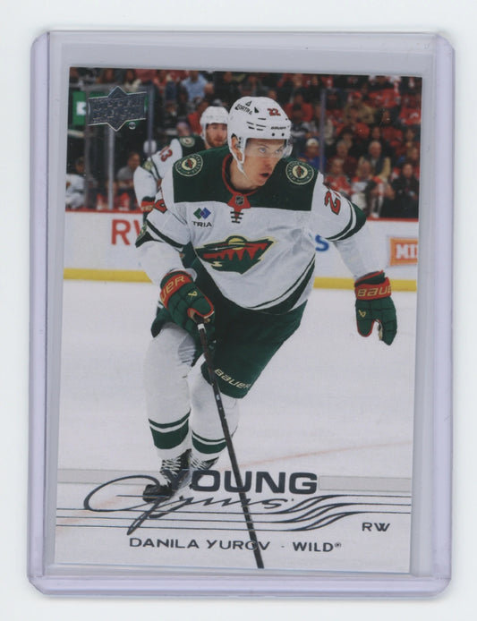 2025-26 Upper Deck Series 2 Young Guns #452 Danila Yurov – Minnesota Wild