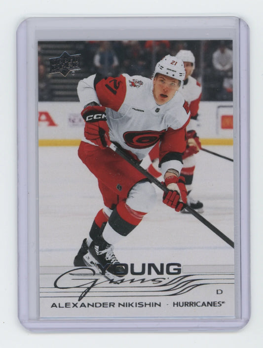 2025-26 Upper Deck Series 2 Young Guns #461 Alexander Nikishin – Carolina Hurricanes