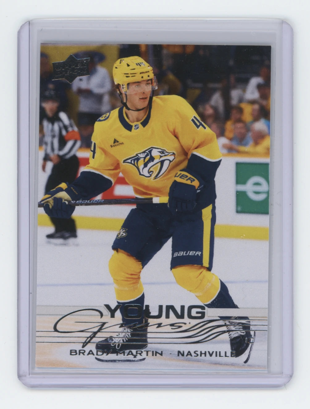 2025-26 Upper Deck Series 2 Young Guns #460 Brady Martin – Nashville Predators