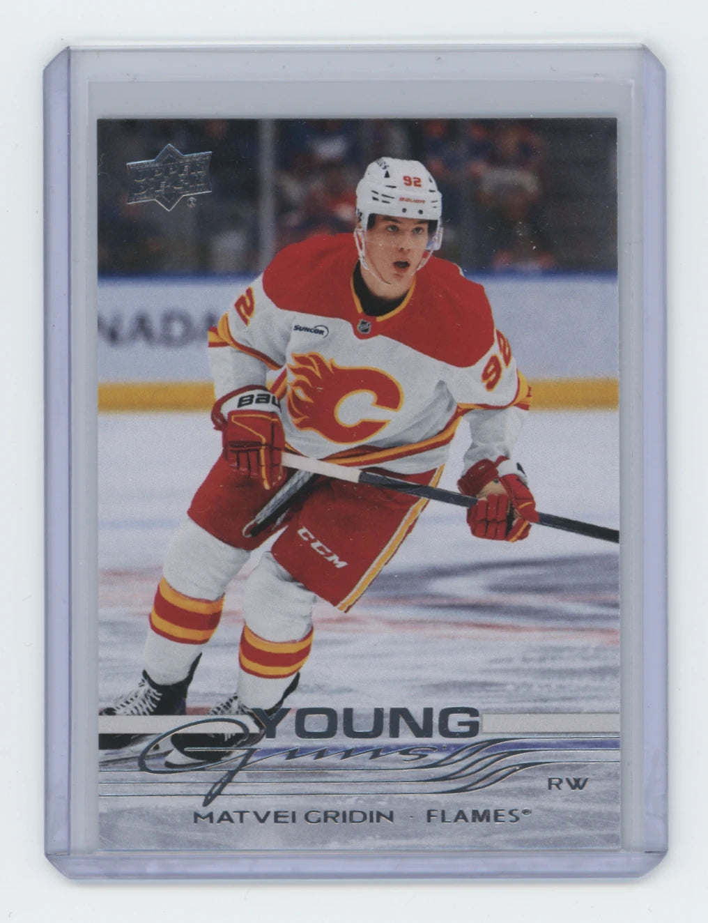2025-26 Upper Deck Series 2 Young Guns #466 Matvei Gridin – Calgary Flames