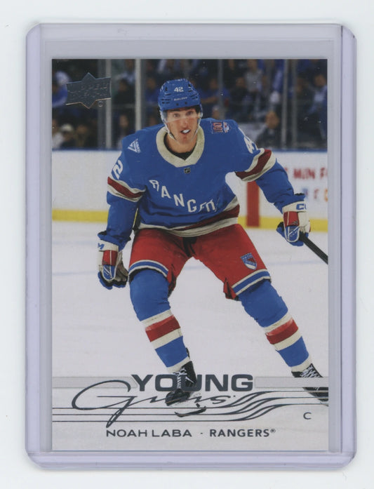 2025-26 Upper Deck Series 2 Young Guns #463 Noah Laba – New York Rangers