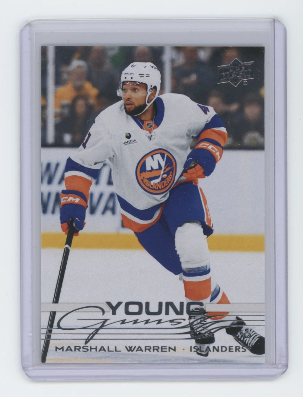 2025-26 Upper Deck Series 2 Young Guns #467 Marshall Warren – New York Islanders