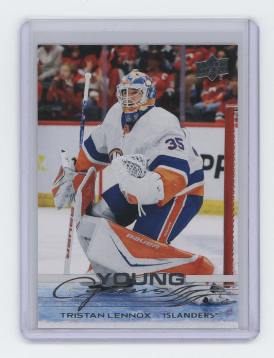 2025-26 Upper Deck Series 2 Young Guns #471 Tristan Lennox – New York Islanders
