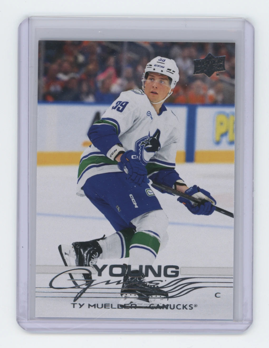 2025-26 Upper Deck Series 2 Young Guns #476 Ty Mueller – Vancouver Canucks
