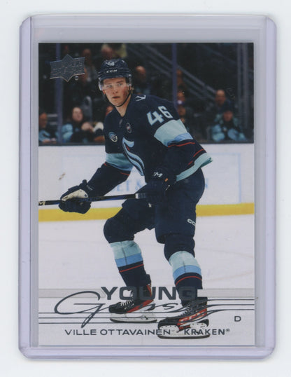 2025-26 Upper Deck Series 2 Young Guns #480 Ville Ottavainen – Seattle Kraken