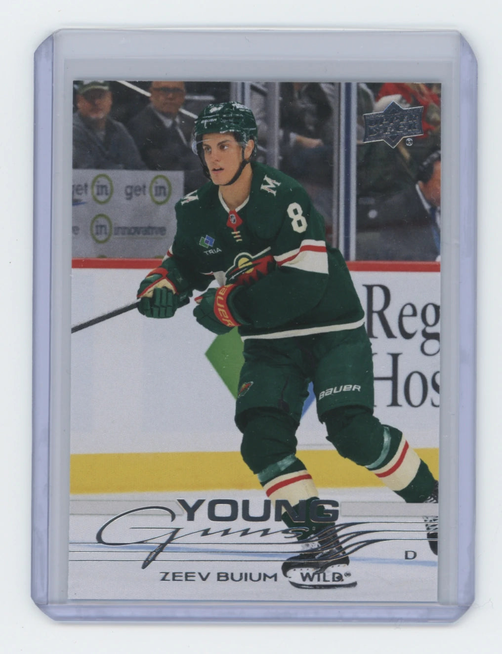 2025-26 Upper Deck Series 2 Young Guns #486 Zeev Buium – Minnesota Wild