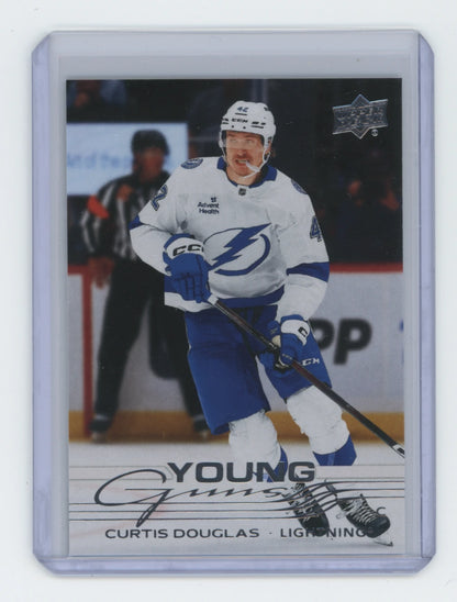 2025-26 Upper Deck Series 2 Young Guns #491 Curtis Douglas – Tampa Bay Lightning