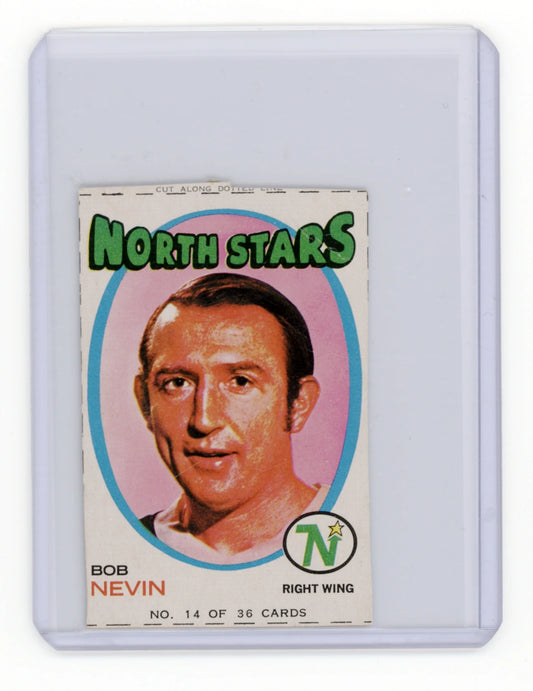 1971-72 O-Pee-Chee Bazooka #14 Bob Nevin