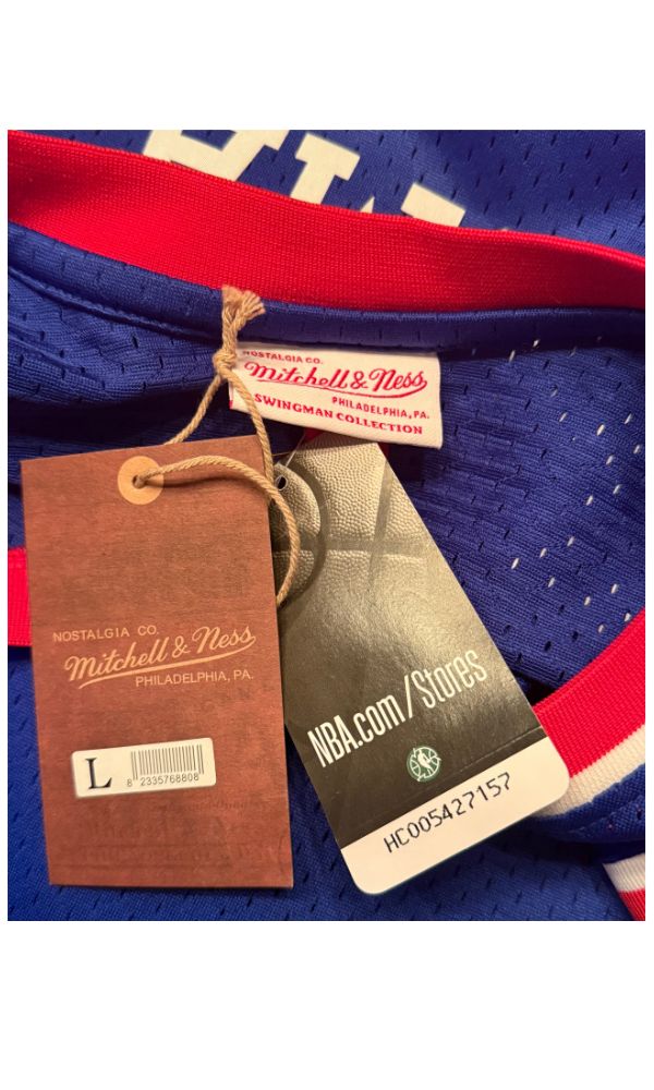 Isiah Thomas – Jersey Swingman Mitchell & Ness Detroit Pistons Autographié – JSA Witnessed