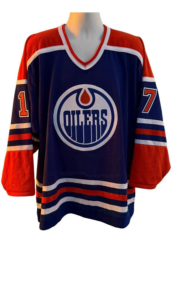 Jari Kurri – Chandail Edmonton Oilers Autographié – Certifié Pro-Am Sports