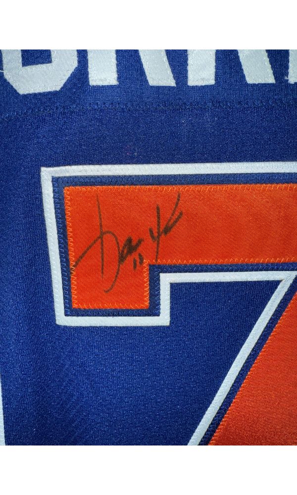Jari Kurri – Chandail Edmonton Oilers Autographié – Certifié Pro-Am Sports