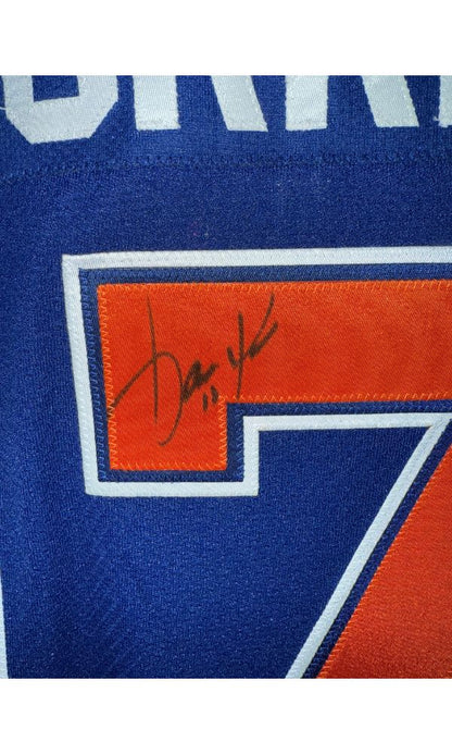 Jari Kurri – Chandail Edmonton Oilers Autographié – Certifié Pro-Am Sports